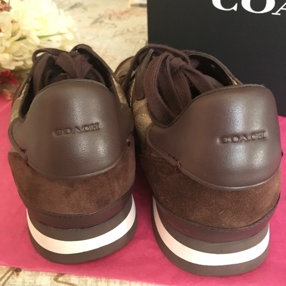 Almost Brand new (worn once) COACH Running Shoes - Picture 8 of 8
